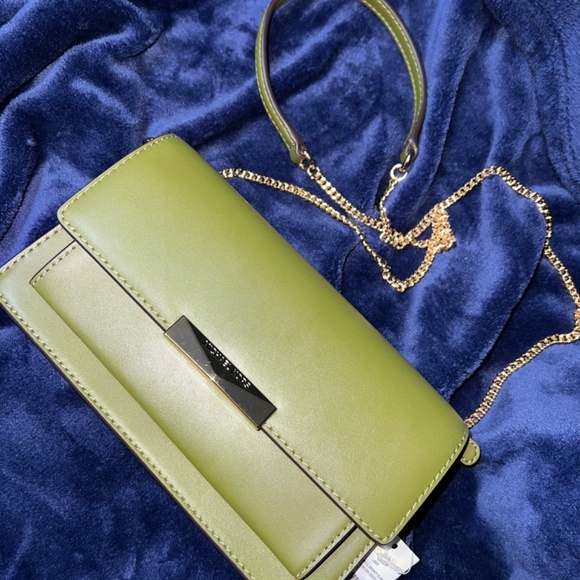 Michael Kors XS Jade Crossbody - Smokey Olive - Picture 2 of 12